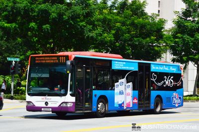 Bus 111 - SBS Transit Mercedes-Benz Citaro (SBS6111A)