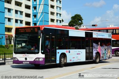 Bus 16 - SBS Transit Mercedes-Benz Citaro (SBS6120Z)