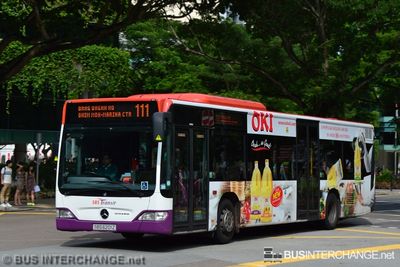 Bus 111 - SBS Transit Mercedes-Benz Citaro (SBS6201Z)