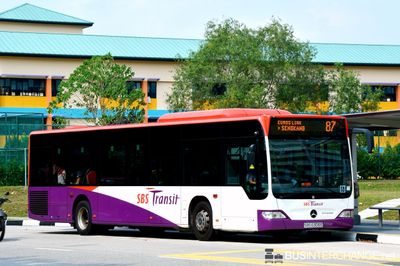 Bus 87 - SBS Transit Mercedes-Benz Citaro (SBS6306E)