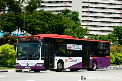 Bus 333 - SBS Transit Mercedes-Benz Citaro (SBS6310S)