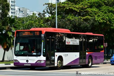 Bus 118 - Go-Ahead Singapore Mercedes-Benz Citaro (SBS6334Z)