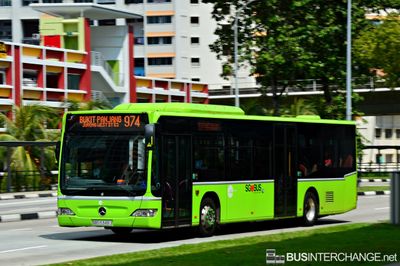 Bus 974 - Tower Transit Singapore Mercedes-Benz Citaro (SBS6348J)