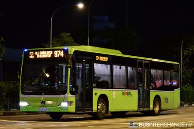 Bus 974 - Tower Transit Singapore Mercedes-Benz Citaro (SBS6354R)