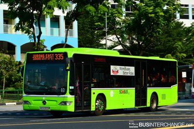 Bus 335 - Tower Transit Singapore Mercedes-Benz Citaro (SBS6355M)