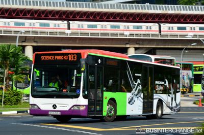 Bus 183 - Tower Transit Singapore Mercedes-Benz Citaro (SBS6356K)
