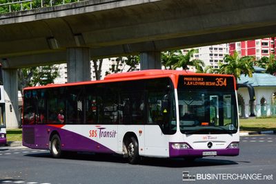 Bus 354 - SBS Transit Mercedes-Benz Citaro (SBS6357H)