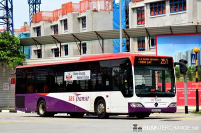 Bus 251 - SBS Transit Mercedes-Benz Citaro (SBS6367D)