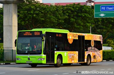 Bus 66B - Tower Transit Singapore Mercedes-Benz Citaro (SBS6403H)