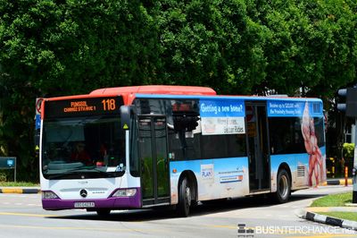 Bus 118 - Go-Ahead Singapore Mercedes-Benz Citaro (SBS6423A)