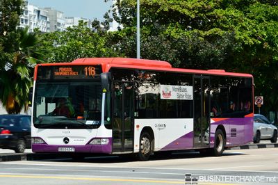 Bus 118 - Go-Ahead Singapore Mercedes-Benz Citaro (SBS6434T)
