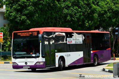 Bus 118 - Go-Ahead Singapore Mercedes-Benz Citaro (SBS6438H)