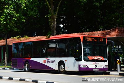 Bus 143M - SBS Transit Mercedes-Benz Citaro (SBS6443S)