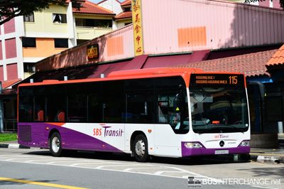 Bus 115 - SBS Transit Mercedes-Benz Citaro (SBS6460S)