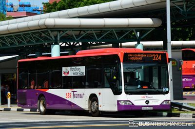 Bus 324 - SBS Transit Mercedes-Benz Citaro (SBS6473E)