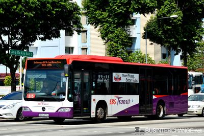 SBS6477U - In Honour Of Mr Lee Kuan Yew 1923 - 2015 - SBS Transit Mercedes-Benz Citaro