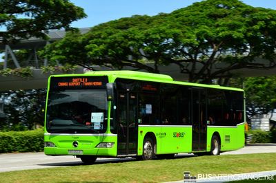 Bus SHUTTLE 8 - Go-Ahead Singapore Mercedes-Benz Citaro (SBS6503C)
