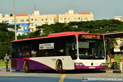 Bus 12 - Go-Ahead Singapore Mercedes-Benz Citaro (SBS6504A)