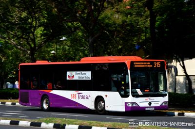 Bus 315 - SBS Transit Mercedes-Benz Citaro (SBS6529D)
