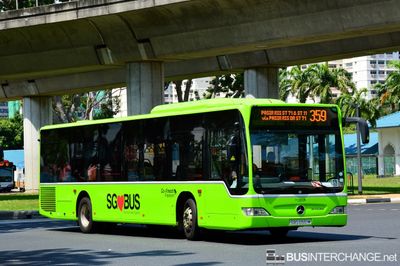 Bus 359 - Go-Ahead Singapore Mercedes-Benz Citaro (SBS6551M)