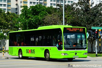 Bus 83 - Go-Ahead Singapore Mercedes-Benz Citaro (SBS6551M)