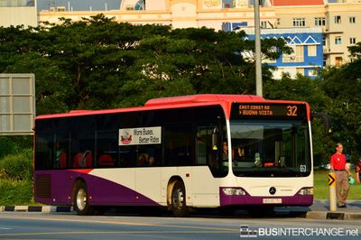 Bus 32 - SBS Transit Mercedes-Benz Citaro (SBS6575U)