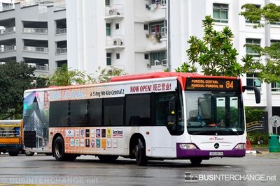 Bus 84 - SBS Transit Mercedes-Benz Citaro (SBS6617H)