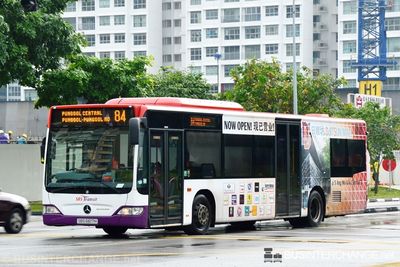 Bus 84 - SBS Transit Mercedes-Benz Citaro (SBS6617H)