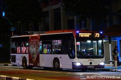 Bus 73 - SBS Transit Mercedes-Benz Citaro (SBS6618E)