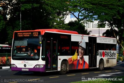 Bus 132 - SBS Transit Mercedes-Benz Citaro (SBS6623P)