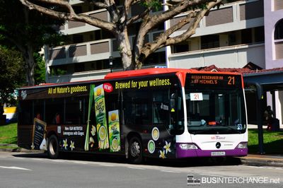 Bus 21 - SBS Transit Mercedes-Benz Citaro (SBS6624L)