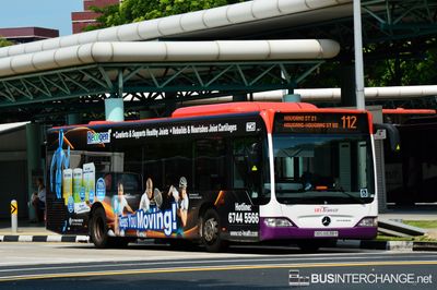 Bus 112 - SBS Transit Mercedes-Benz Citaro (SBS6638Y)