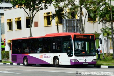 Bus 4 - SBS Transit Mercedes-Benz Citaro (SBS6661D)