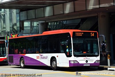 Bus 54 - SBS Transit Mercedes-Benz Citaro (SBS6670C)