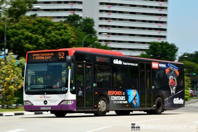 Bus 52 - SBS Transit Mercedes-Benz Citaro (SBS6693L)