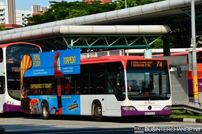 Bus 74 - SBS Transit Mercedes-Benz Citaro (SBS6707G)