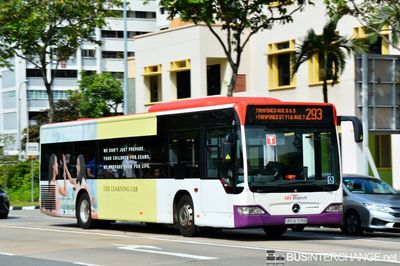 Bus 293 - SBS Transit Mercedes-Benz Citaro (SBS6709B)