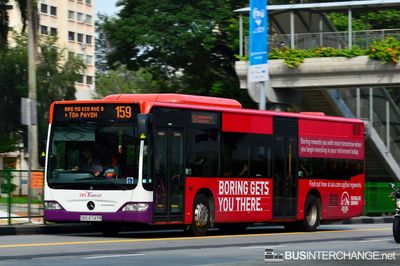 Bus 159 - SBS Transit Mercedes-Benz Citaro (SBS6747R)