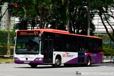 Bus 121 - SBS Transit Mercedes-Benz Citaro (SBS6754U)