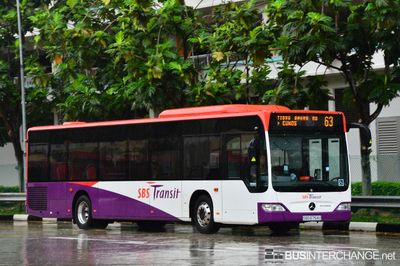 Bus 63 - SBS Transit Mercedes-Benz Citaro (SBS6754U)
