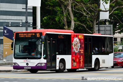 Bus 16 - SBS Transit Mercedes-Benz Citaro (SBS6803L)