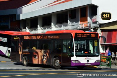 Bus 166 - SBS Transit Mercedes-Benz Citaro (SBS6836S)