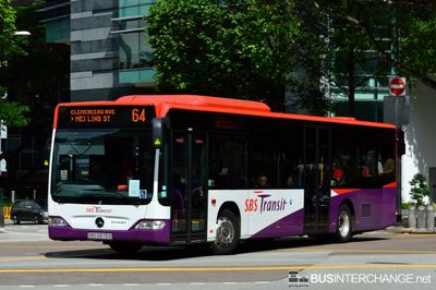 Bus 64 - SBS Transit Mercedes-Benz Citaro (SBS6875D)