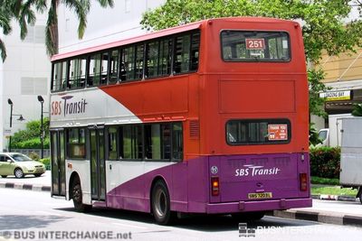 Bus 251 - SBS Transit Volvo Olympian (SBS7203L)