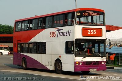 Bus 255 - SBS Transit Volvo Olympian (SBS7208Z)
