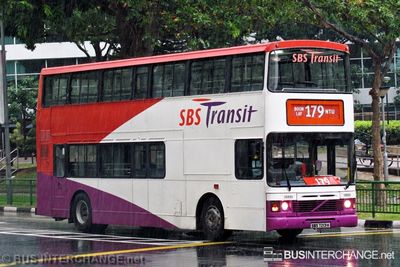Bus 179 - SBS Transit Volvo Olympian (SBS7213H)