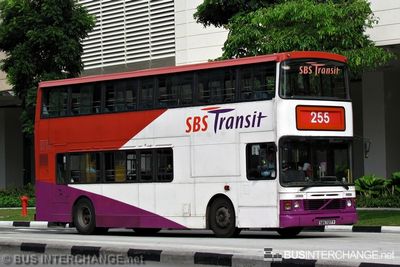 Bus 255 - SBS Transit Volvo Olympian (SBS7217Y)