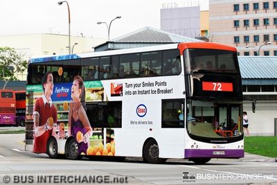 Bus 72 - SBS Transit Volvo B9TL (SBS7309R)