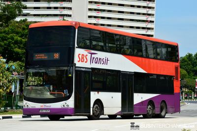 Bus 98 - SBS Transit Volvo B9TL (SBS7310K)