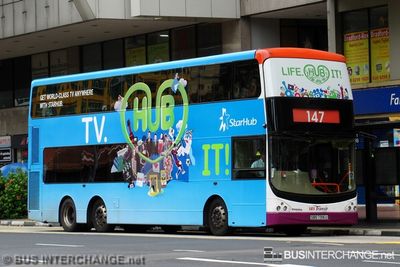 Bus 147 - SBS Transit Volvo B9TL (SBS7316U)